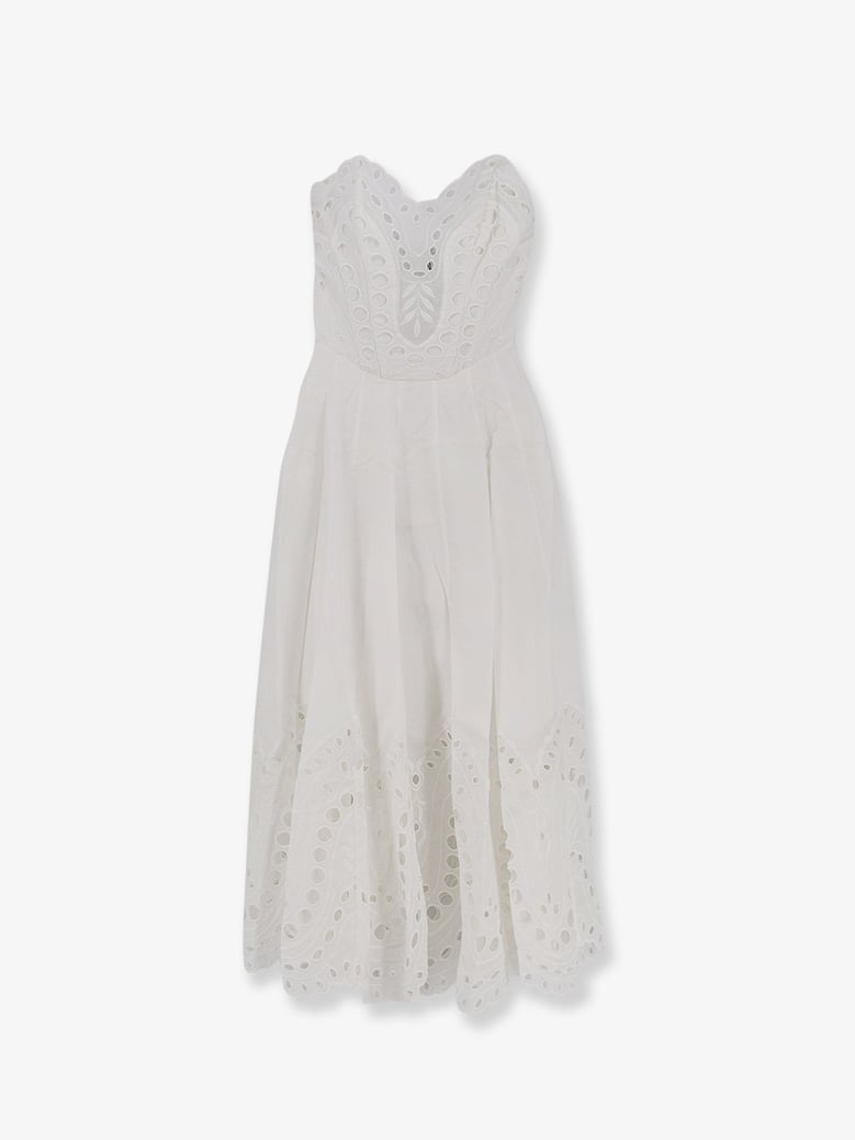 long dress marlin white by Selfnex