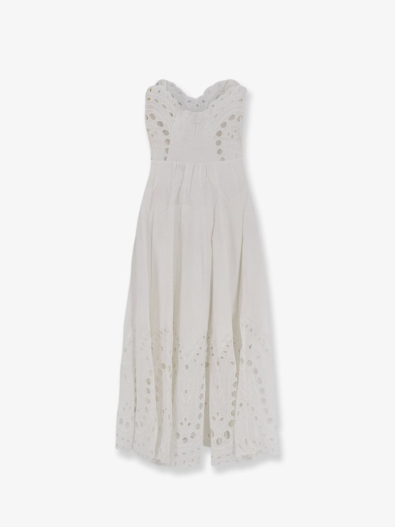 long dress marlin white by Selfnex