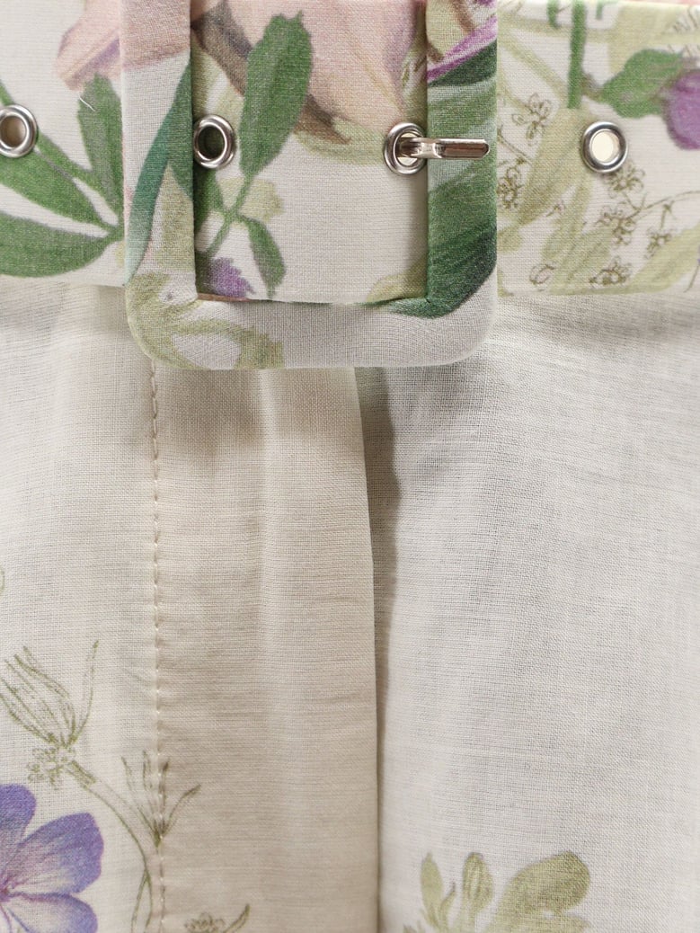 shorts pansy beige cotton-blend by Selfnex