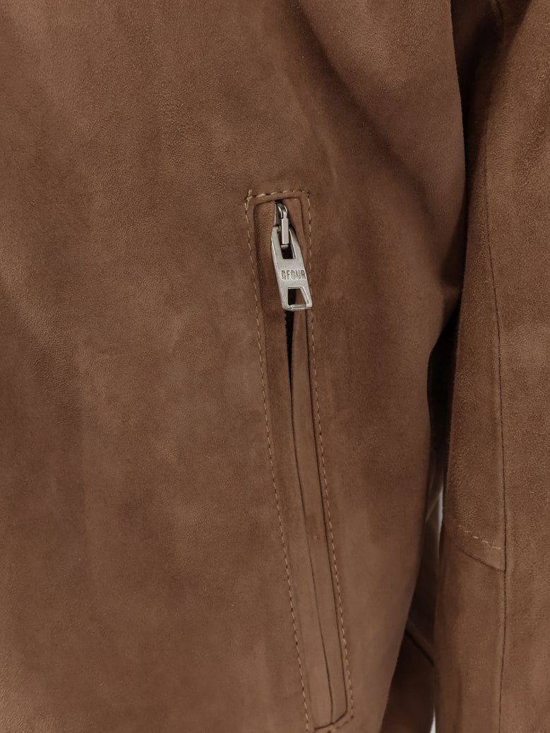 jacket suede beige by Selfnex