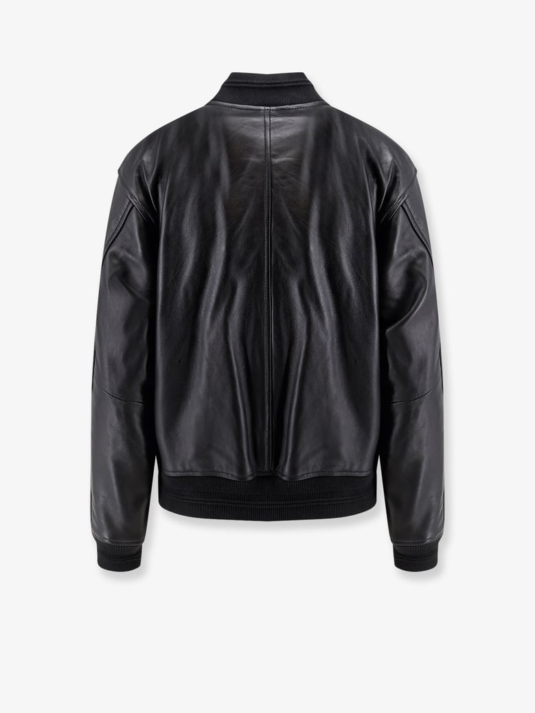 leather jacket ilyan black by Selfnex