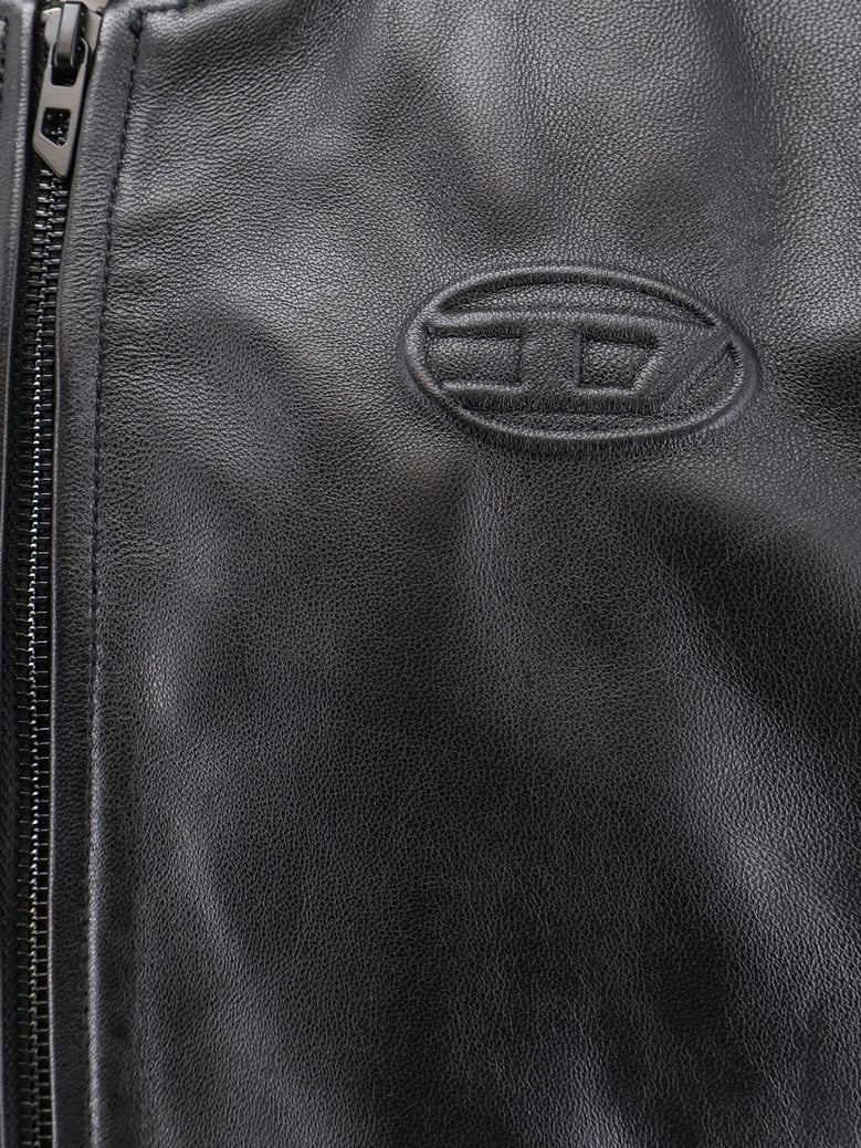 leather jacket ilyan black by Selfnex