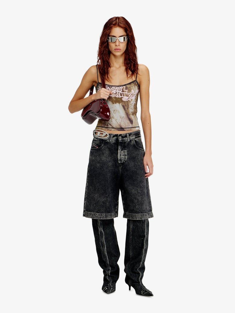 shorts de-sire s2 black denim by Selfnex