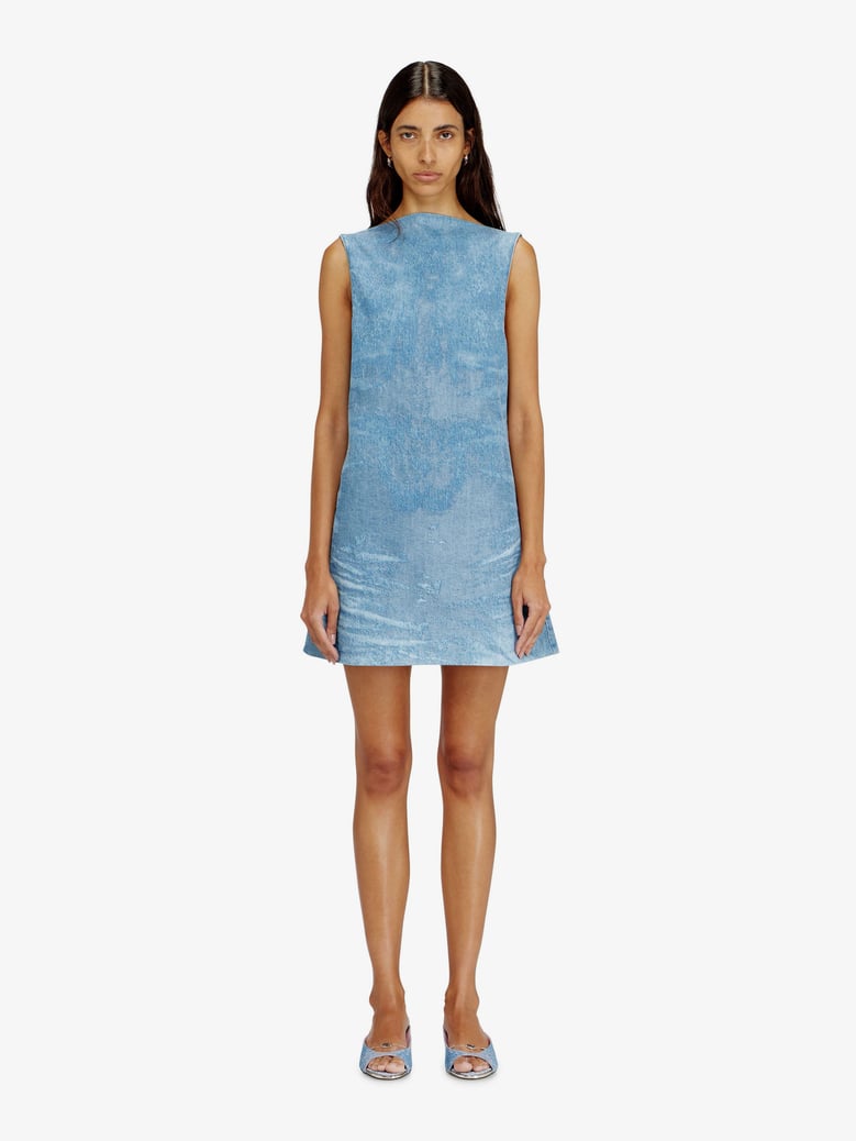 denim dress de-selune-fsi blue by Selfnex