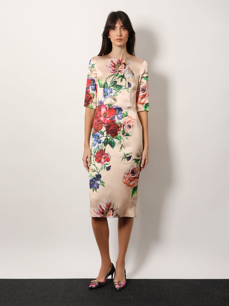 dress satin pink by Selfnex
