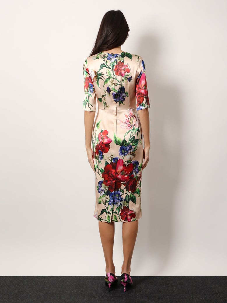 dress satin pink by Selfnex