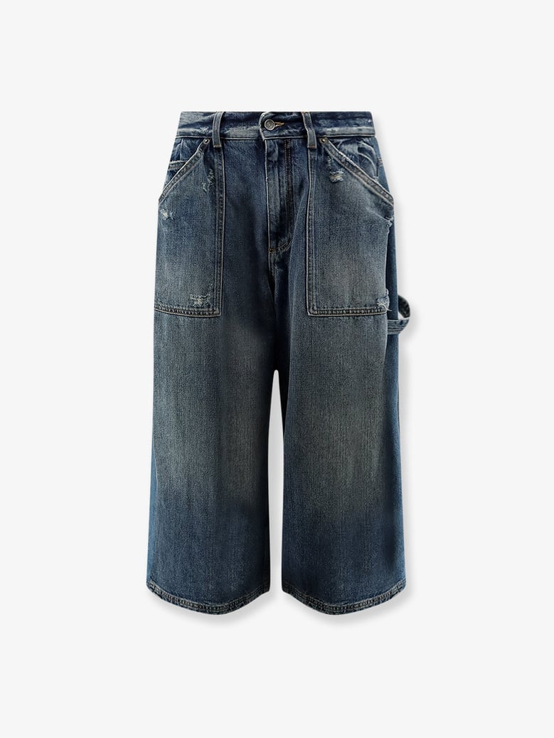 denim bermuda shorts blue by Selfnex