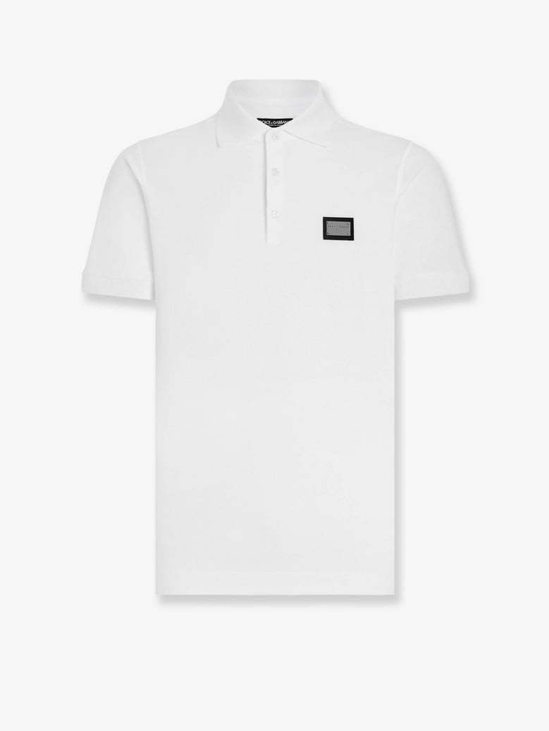 polo shirt white by Selfnex