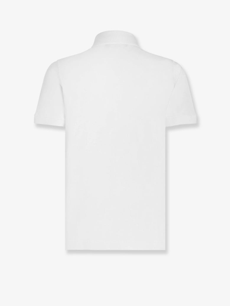 polo shirt white by Selfnex