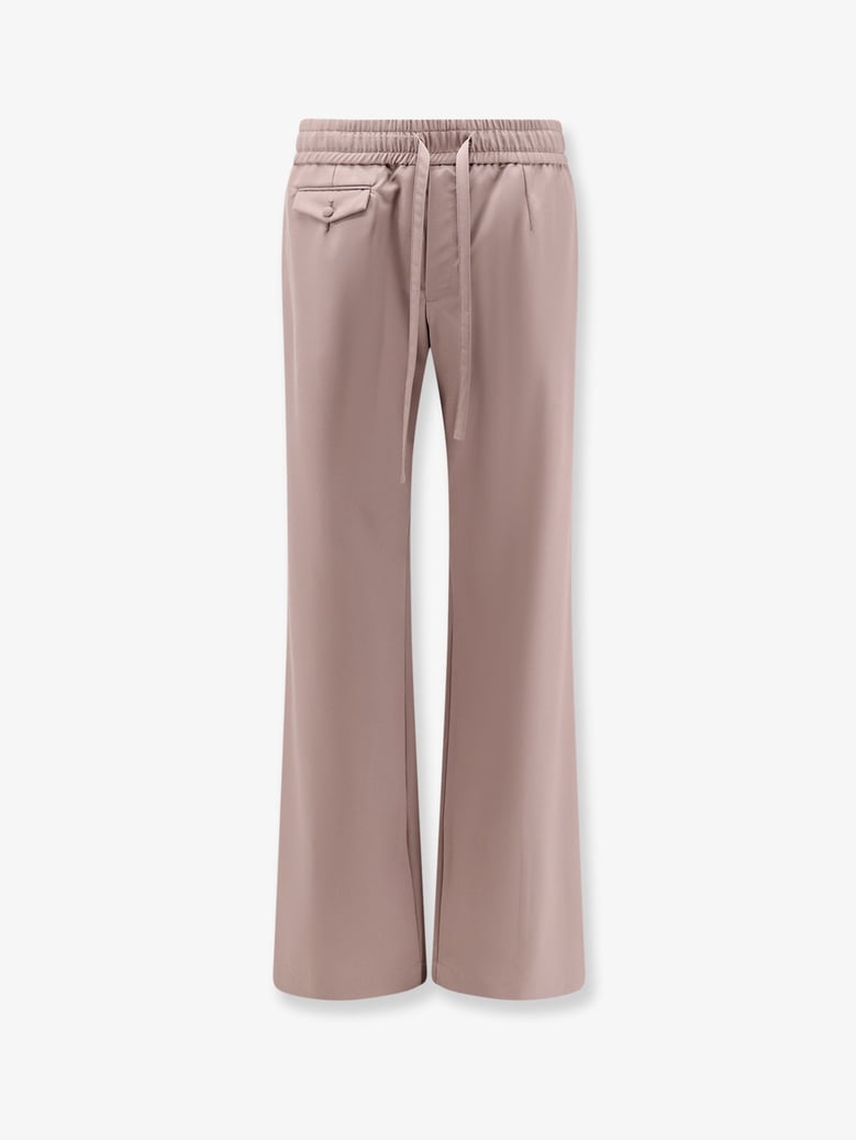 trousers virgin wool pink by Selfnex