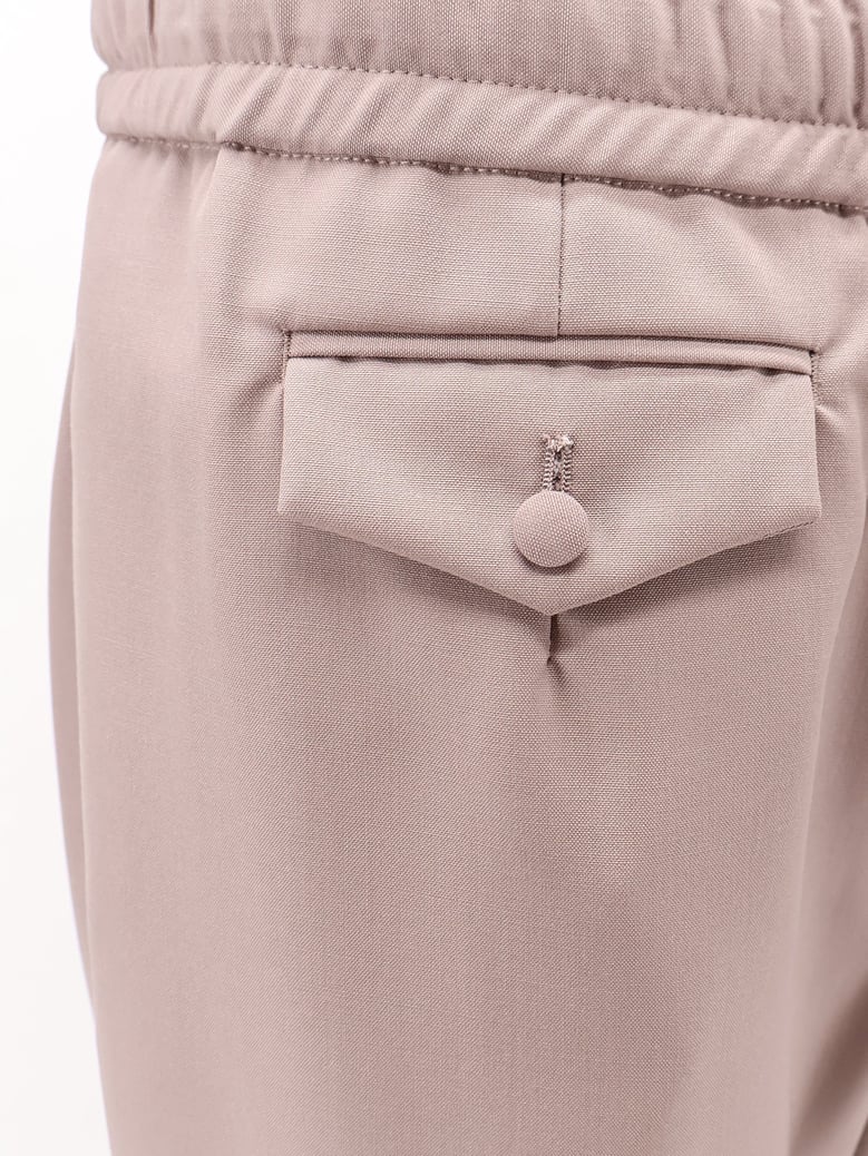 trousers virgin wool pink by Selfnex