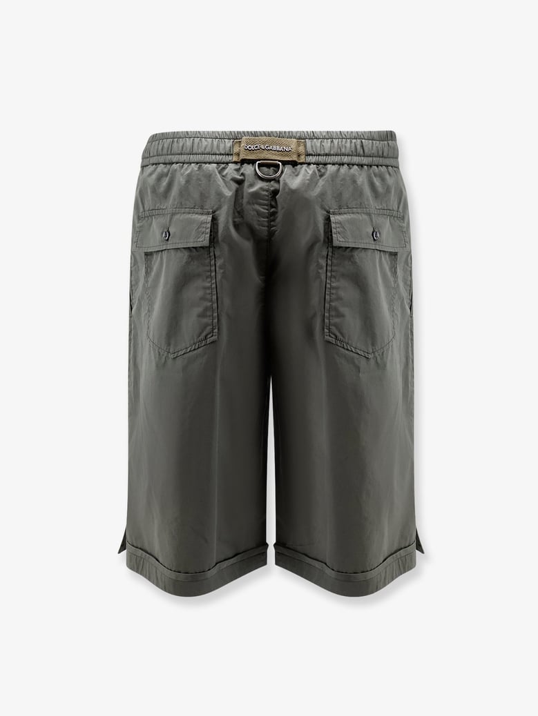 cotton shorts green by Selfnex