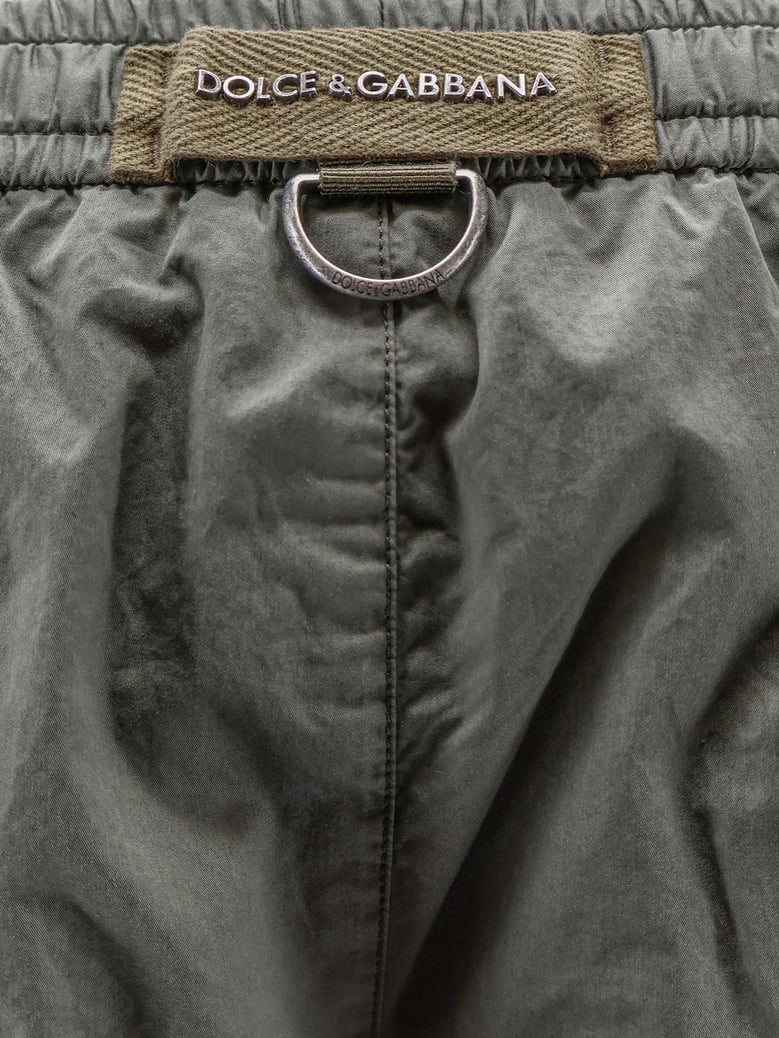 cotton shorts green by Selfnex