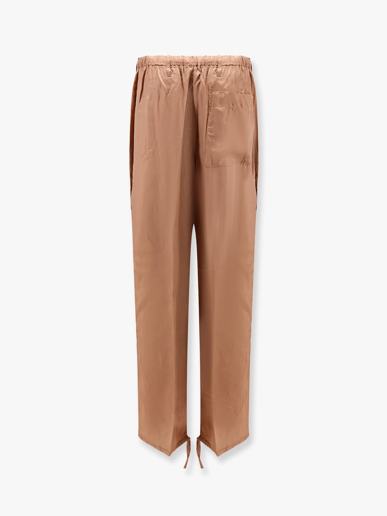 trousers penra brown viscose by Selfnex