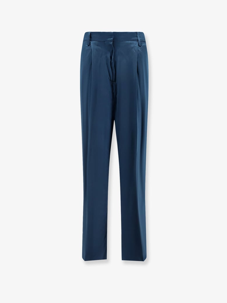 trousers portias satin blue by Selfnex