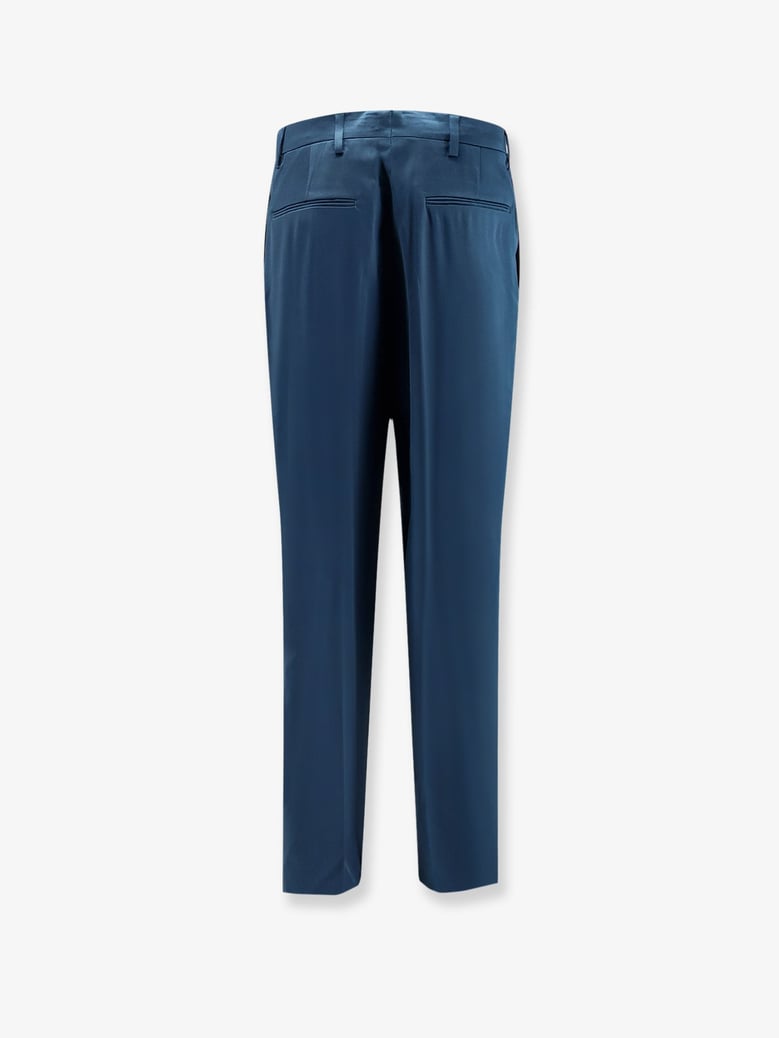 trousers portias satin blue by Selfnex