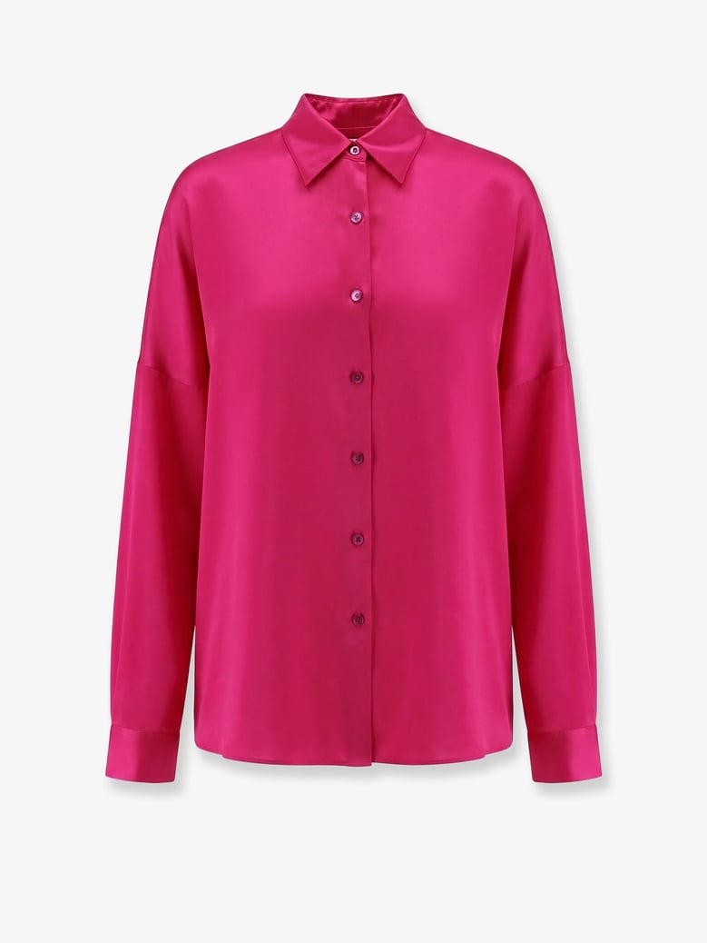 silk shirt casia pink by Selfnex