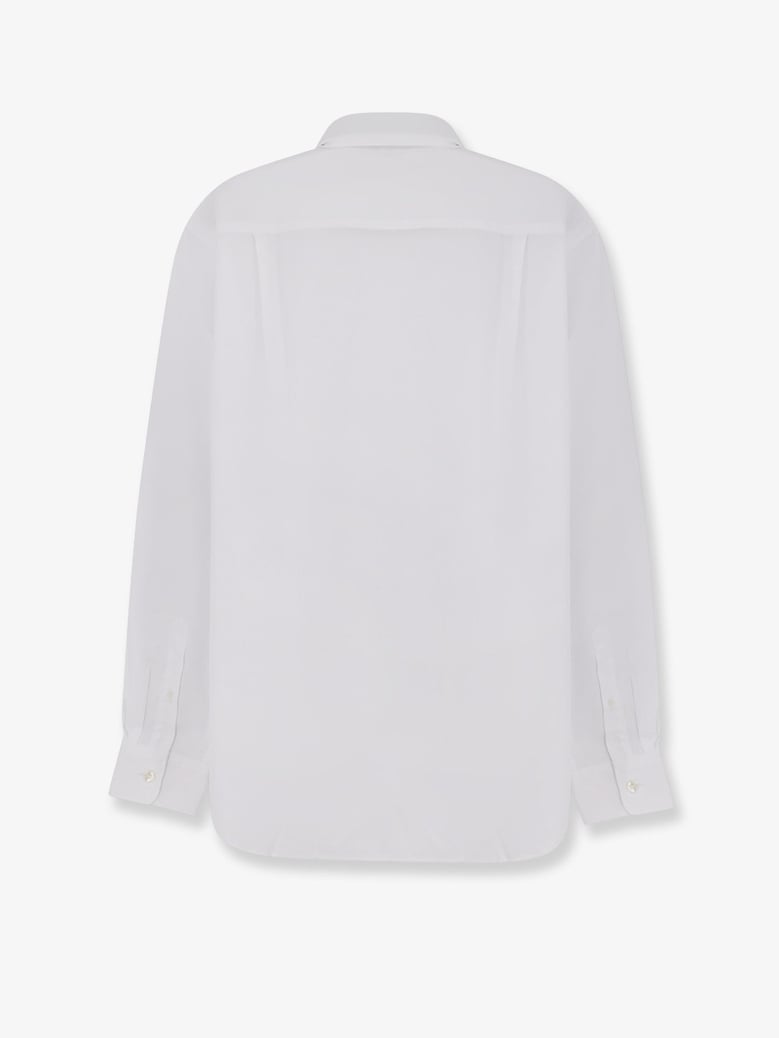 cotton shirt cheers white by Selfnex