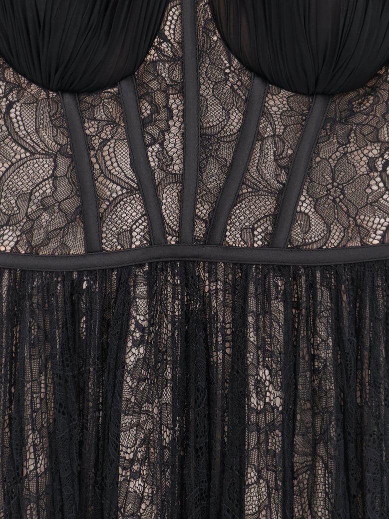 dress black lace by Selfnex