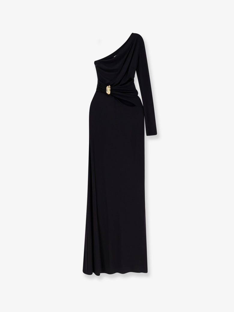 red carpet stretch viscose long dress by Selfnex