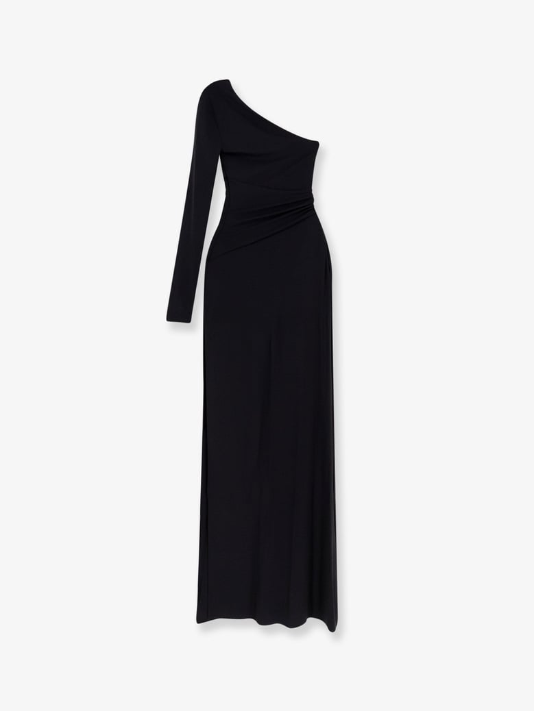 red carpet stretch viscose long dress by Selfnex