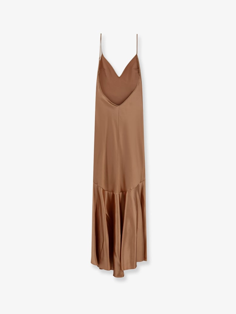 dress satin pink by Selfnex