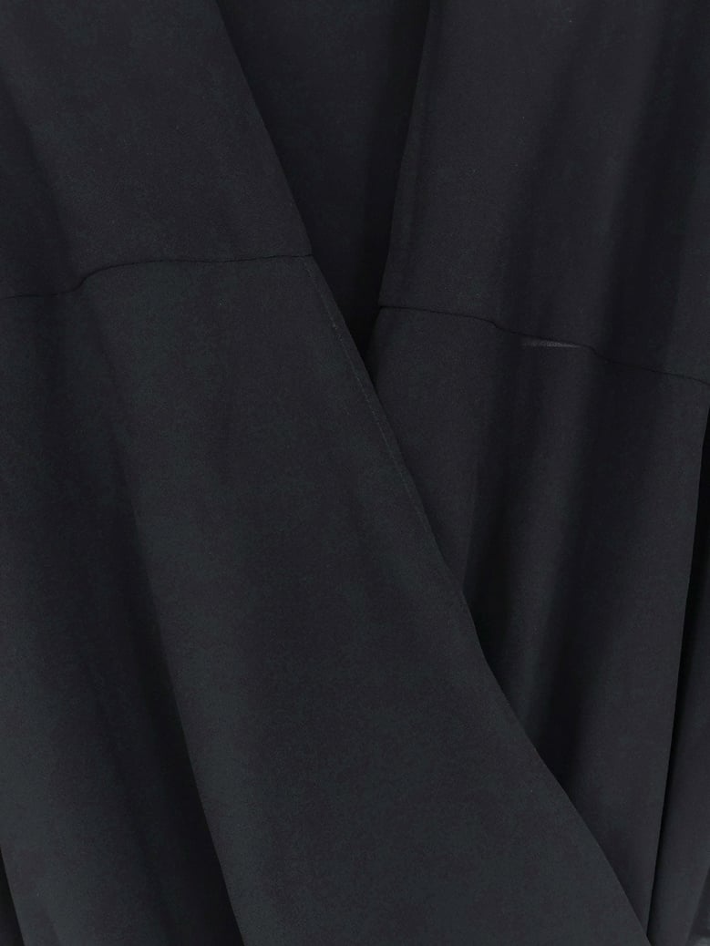 dress sheer robe black by Selfnex