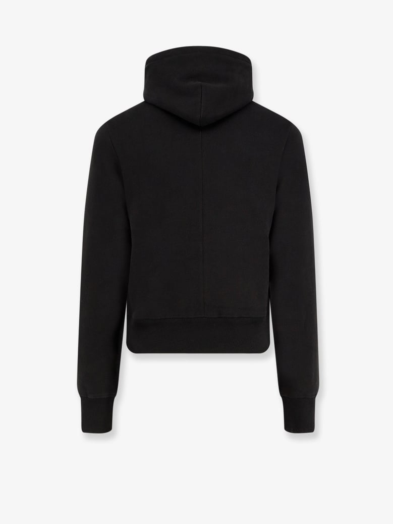 hooded cotton sweatshirt by Selfnex