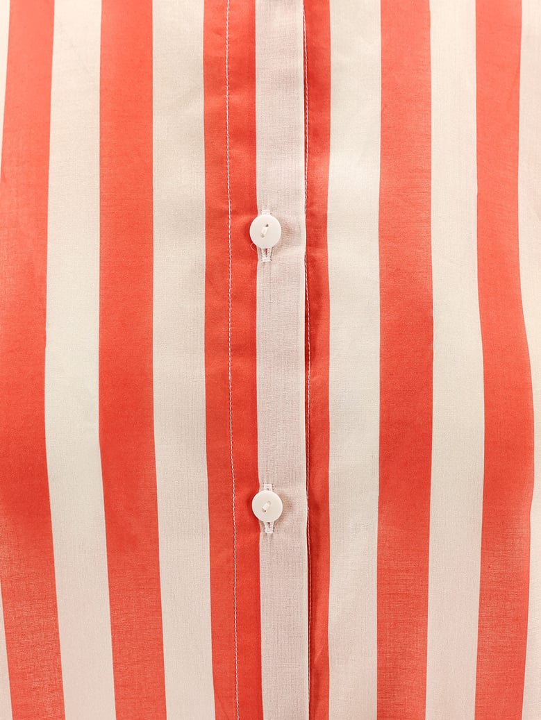 cotton shirt duetto orange by Selfnex