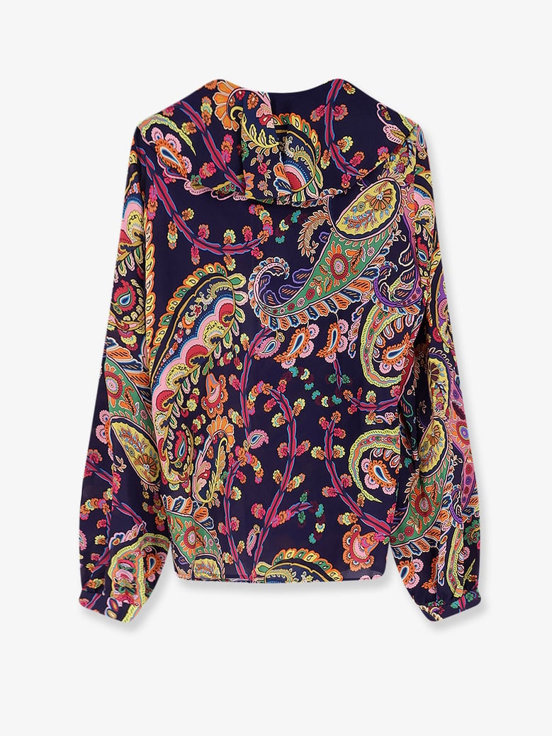 multicolor viscose shirt by Selfnex