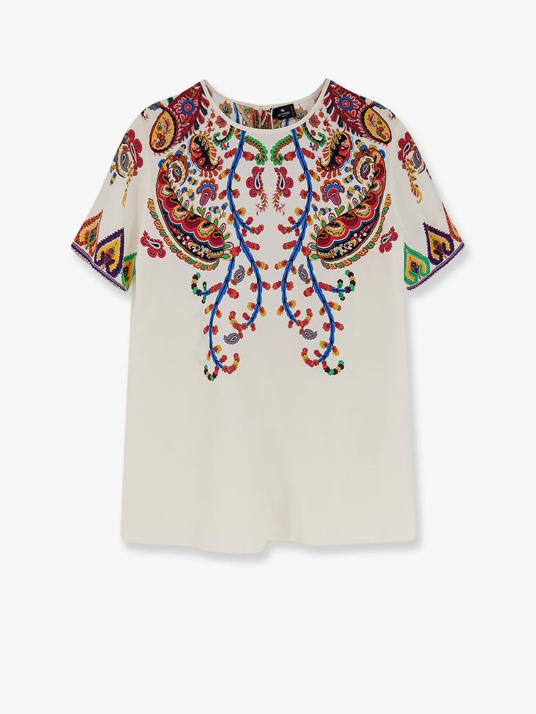 silk top multicolour by Selfnex