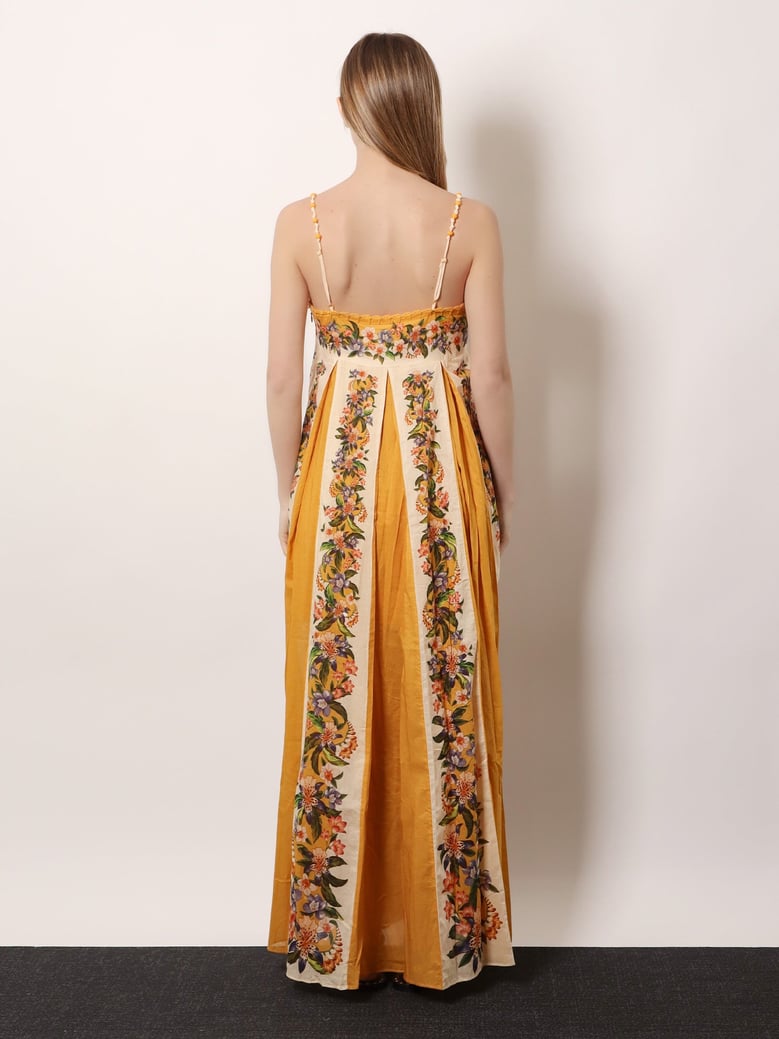 dress hilo yellow cotton by Selfnex