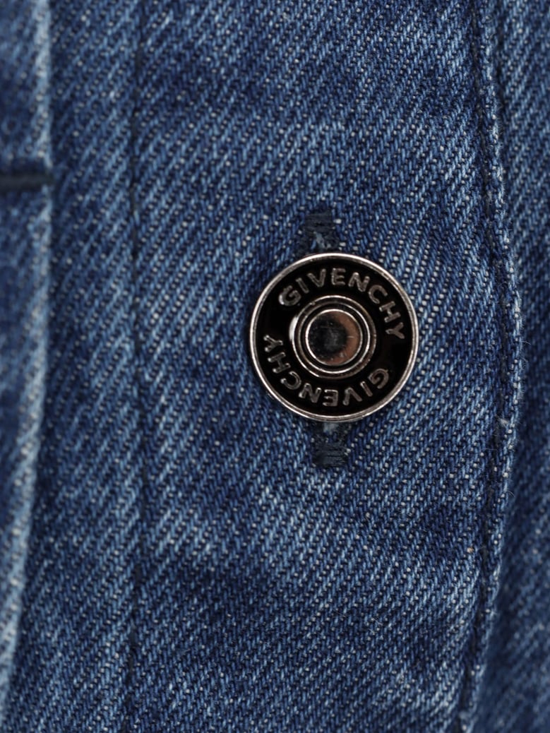denim chemisier dress by Selfnex