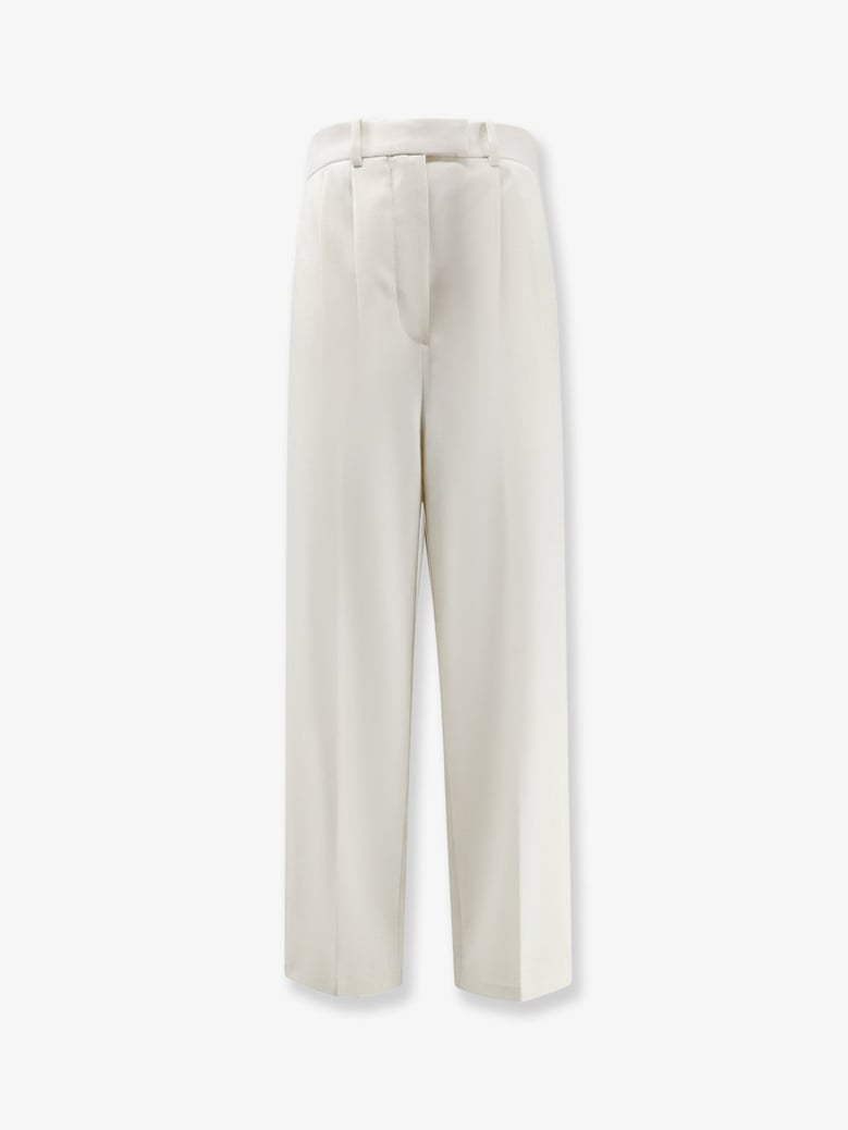 wool and mohair trousers by Selfnex