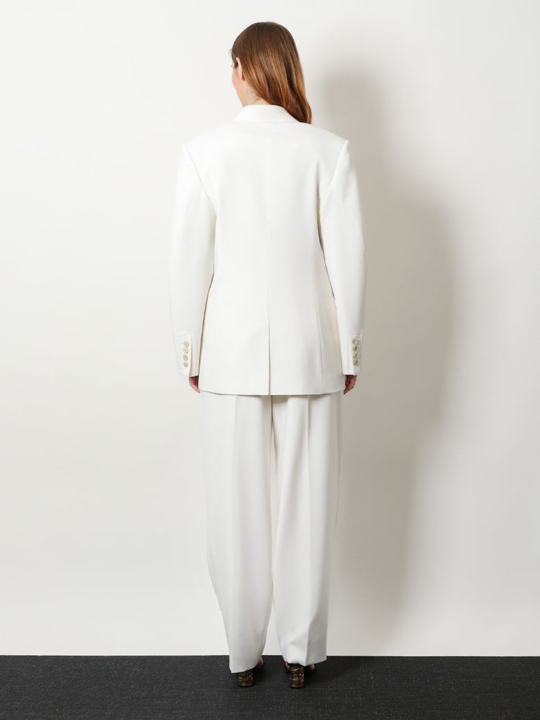 wool and mohair trousers by Selfnex