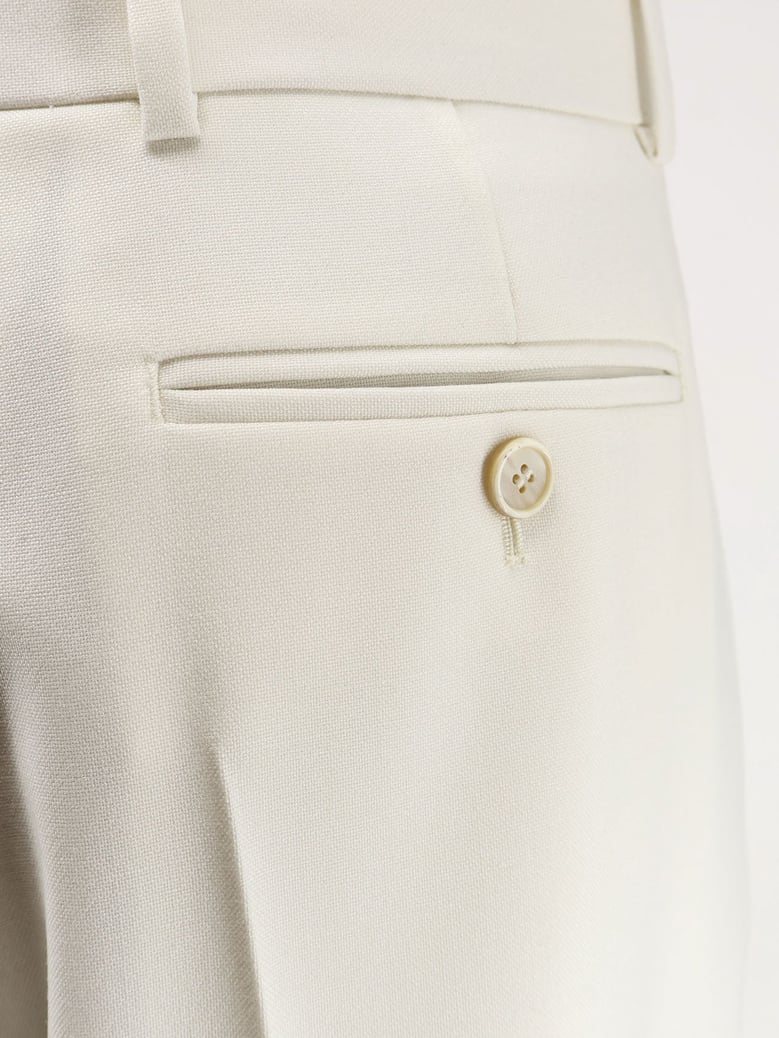 wool and mohair trousers by Selfnex