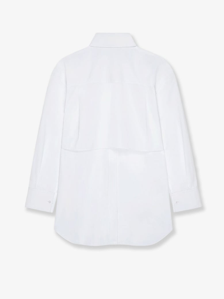 backless cotton shirt by Selfnex