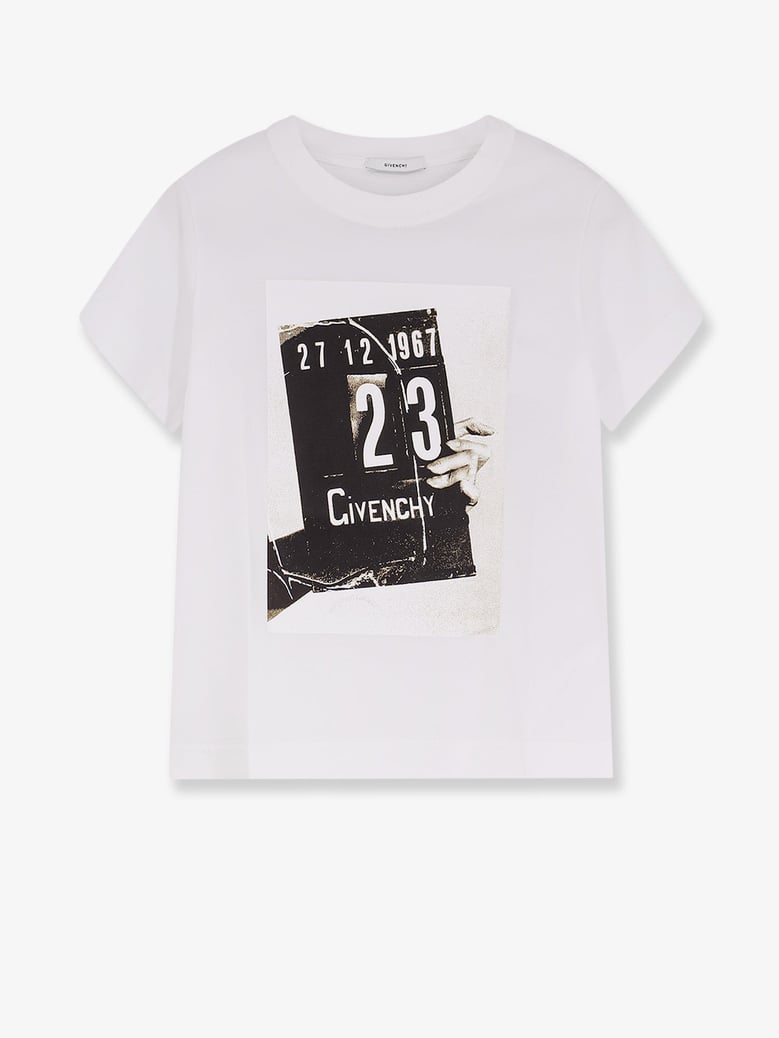 cotton t-shirt with front print by Selfnex