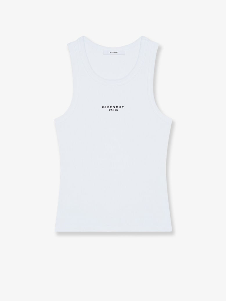 cotton blend tank top by Selfnex