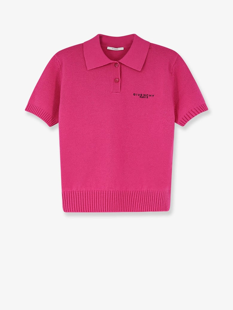 wool and cashmere polo shirt by Selfnex