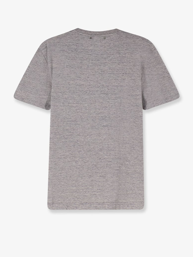 cotton t-shirt with flag print by Selfnex