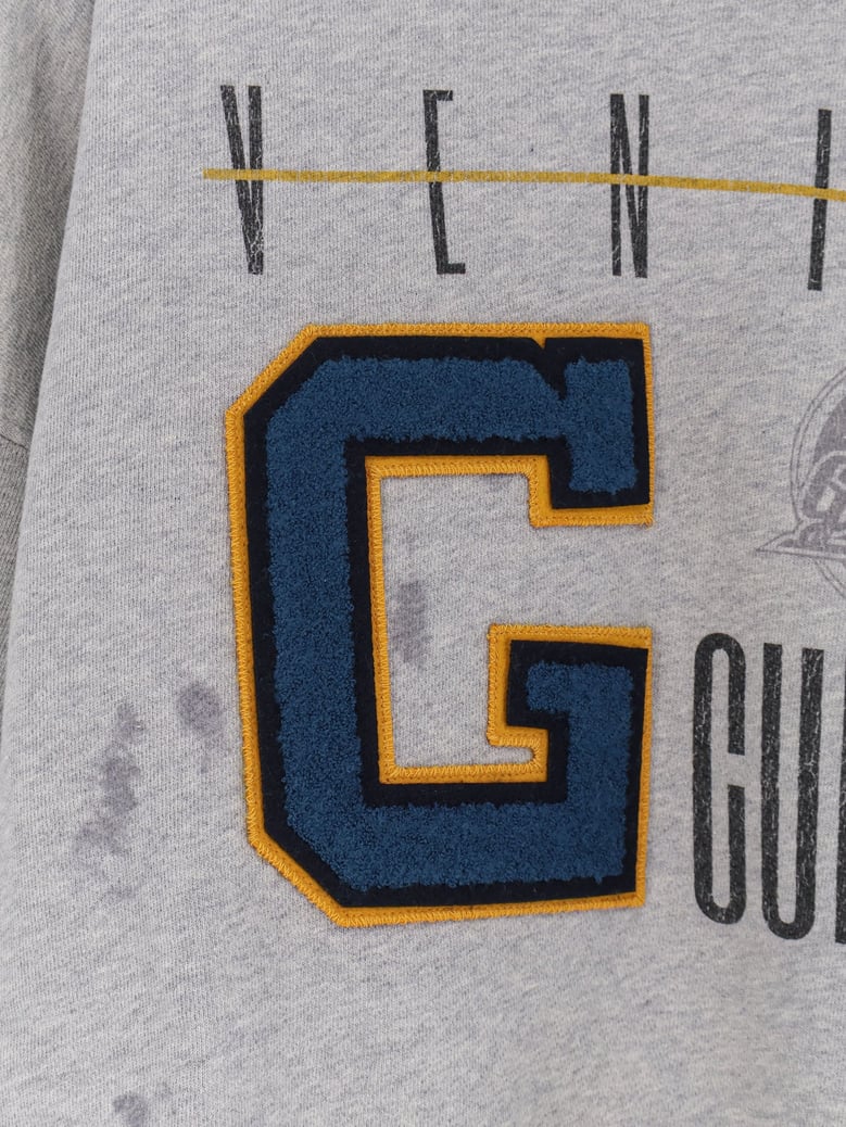 cotton sweatshirt grey by Selfnex