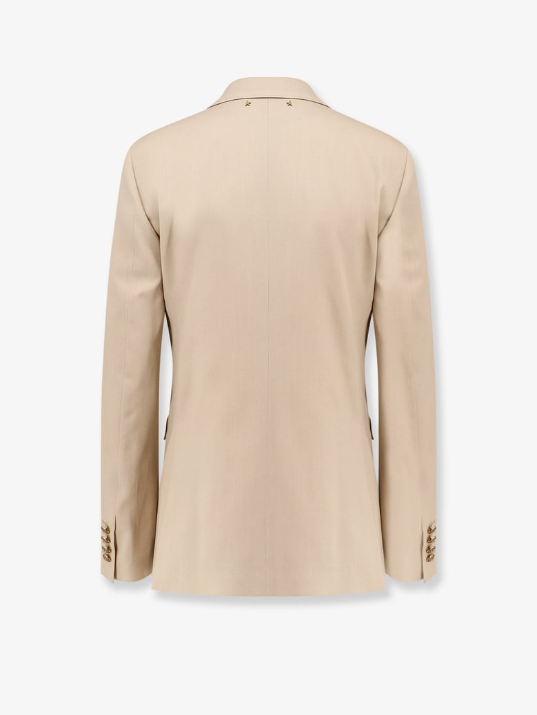 blazer virgin wool beige by Selfnex