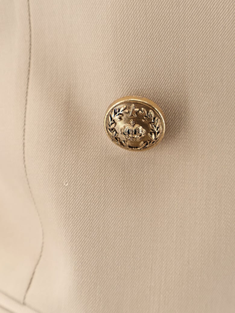 blazer virgin wool beige by Selfnex