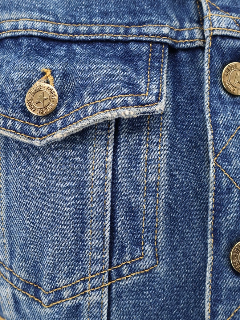 denim jacket slim fit blue by Selfnex