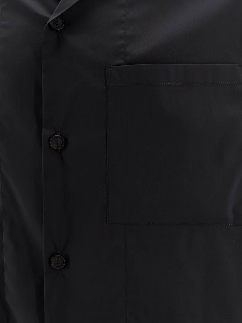 shirt cotton blend black by Selfnex