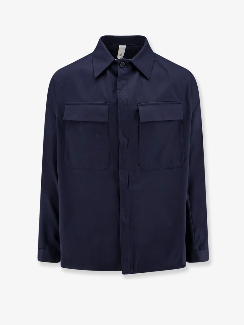 cotton shirt specchiolla blue by Selfnex