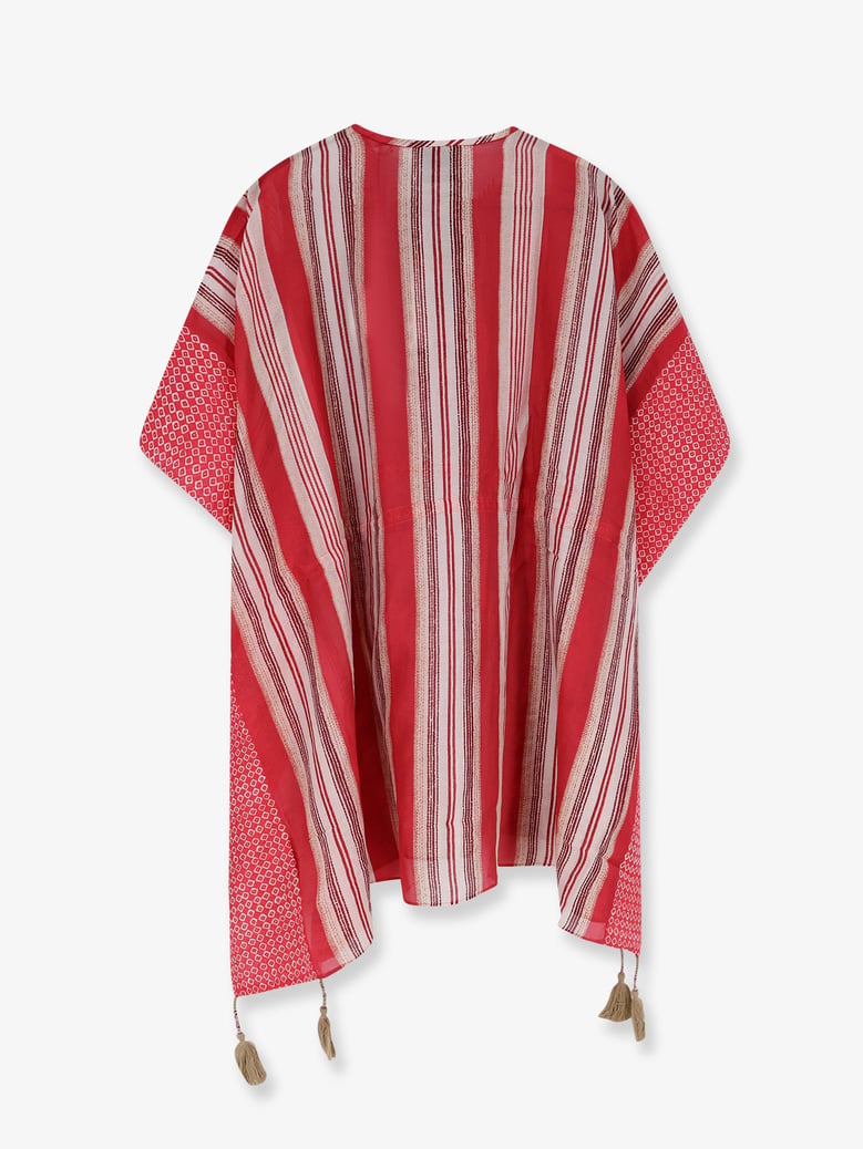 beach robe dress loreliz red by Selfnex