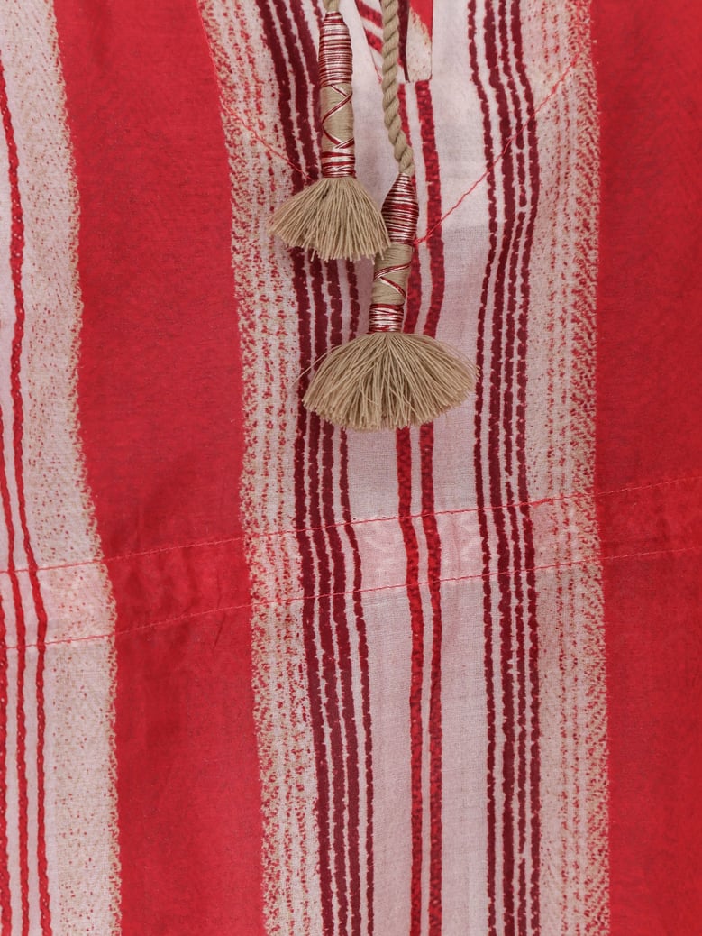 beach robe dress loreliz red by Selfnex