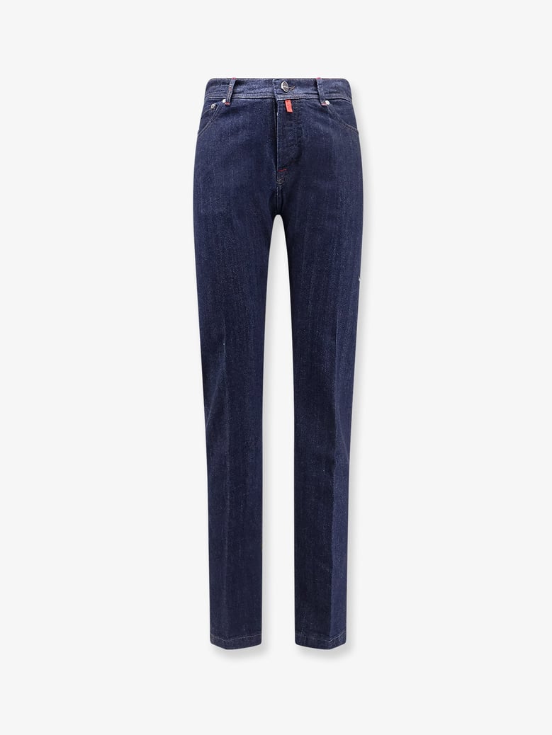 jeans cotton-blend blue by Selfnex